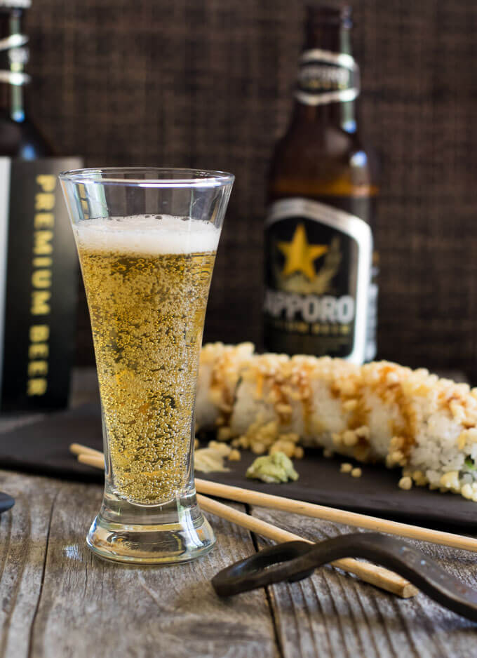 Sapporo Beer Sushi