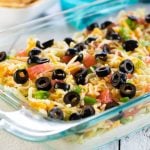 Classic Taco Dip in pan