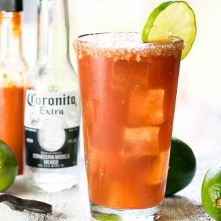 Authentic Michelada Beer Cocktail