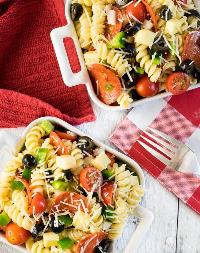 Pizza Pasta Salad.