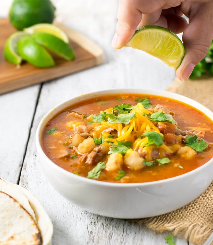 Slow Cooker Posole.