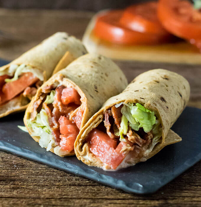 BLT Wraps.