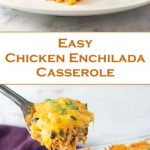 Easy Chicken Enchilada Casserole recipe