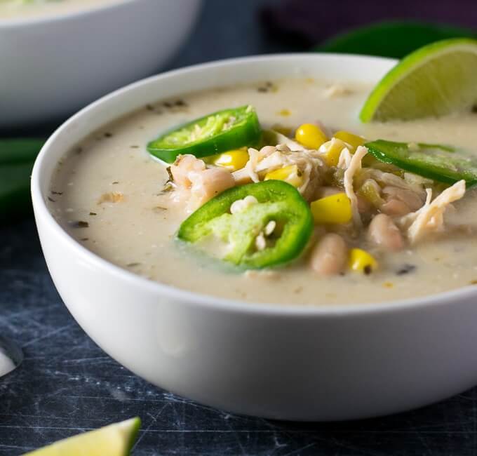 Creamy Slow Cooker Chicken Chili Verde Fox Valley Foodie