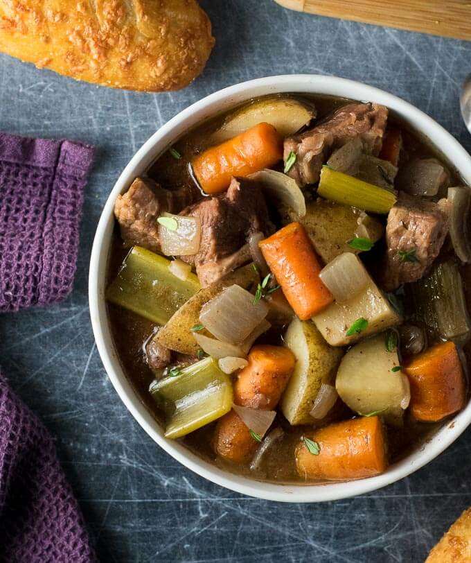 Classic Slow Cooker Beef Stew.