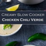 Creamy Crock Pot Chicken Chili Verde recipe