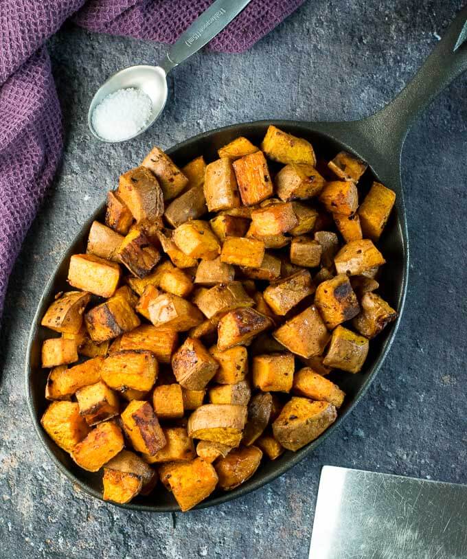 Roast Sweet Potatoes in Oven