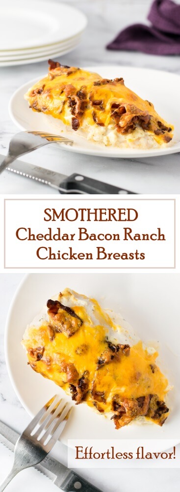 Smothered Cheddar Bacon Ranch Chicken Breasts - Fox Valley ...