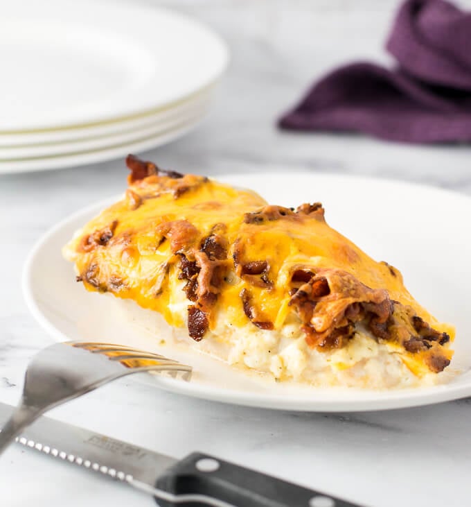 Smothered Cheddar Bacon Ranch Chicken Breasts