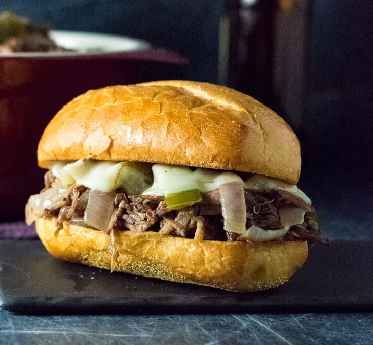 Shredded Slow Cooker Philly Cheesesteaks Fox Valley Foodie