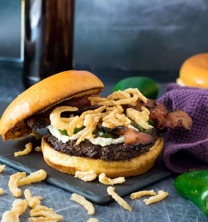 Jalapeno Popper Burger