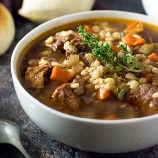 Beef and Barley Soup Recipe