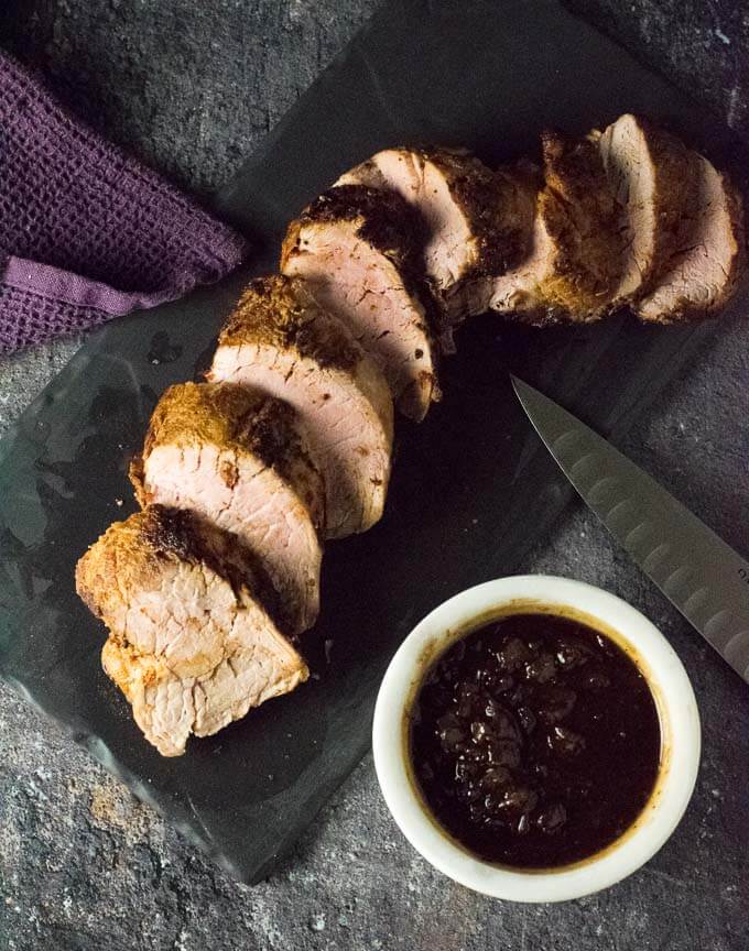 Roasted Pork Tenderloin with Pan Sauce