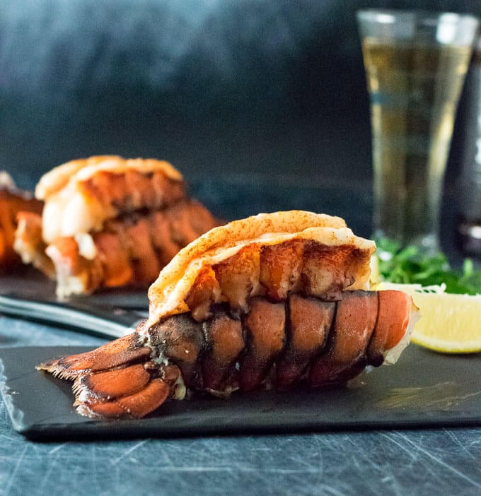 Baked Lobster Tails with Butter