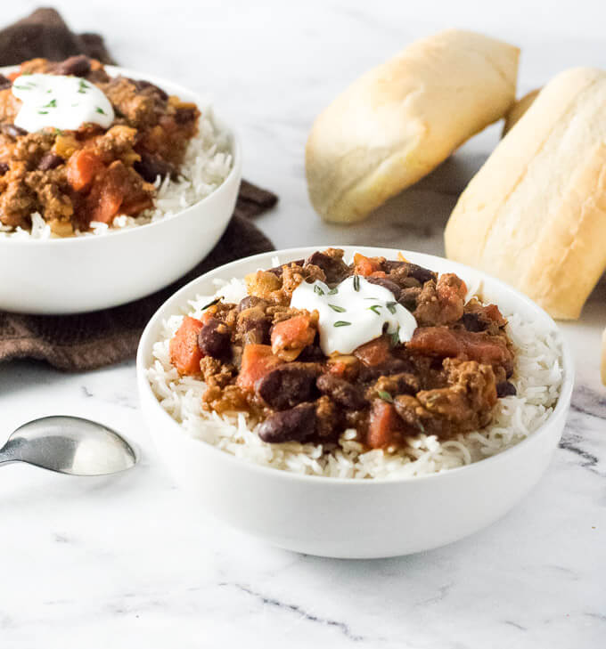 Chili and Rice