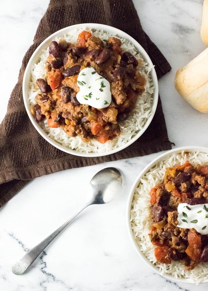 Chili with Rice