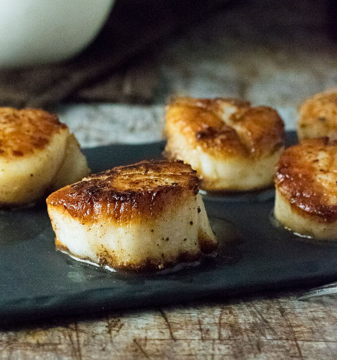 Pan-Seared Scallops