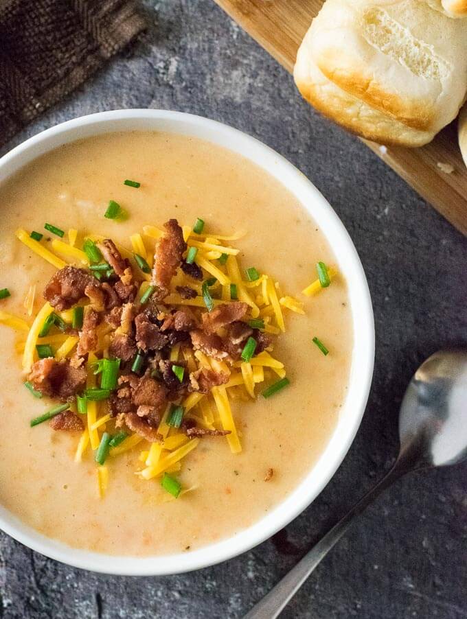 Old Fashioned Potato Soup - Fox Valley Foodie