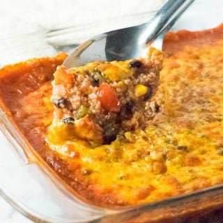 Quinoa Enchilada Casserole