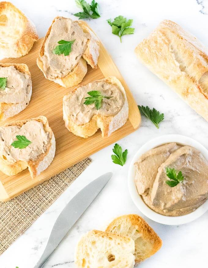 Chicken Liver Pate - Party Appetizer