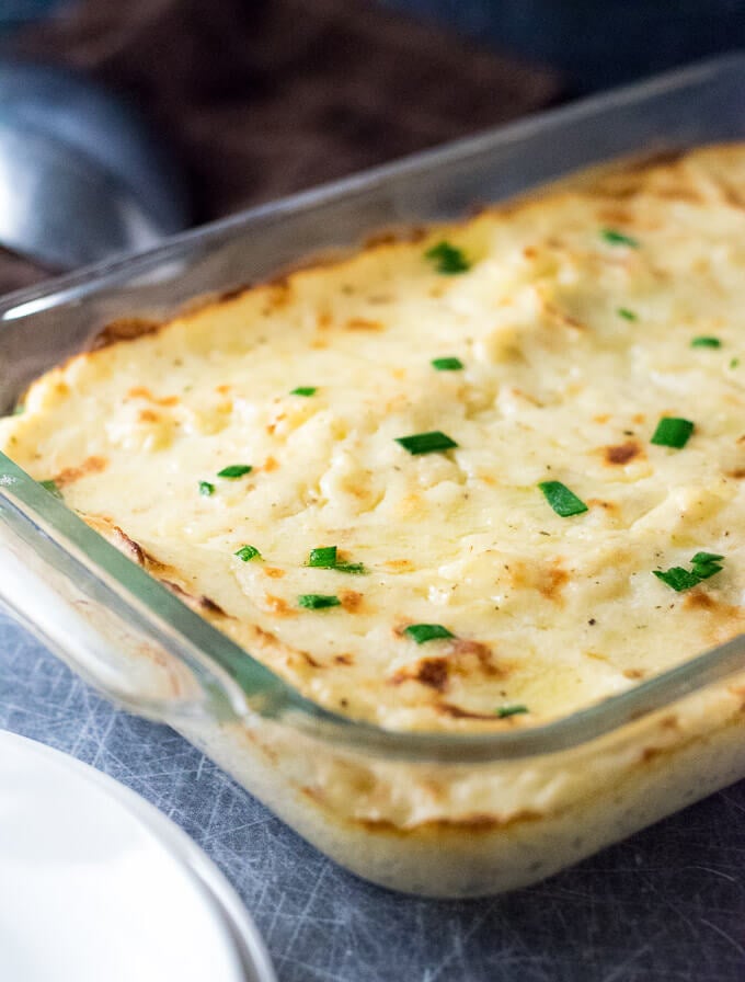 French Onion Mashed Potatoes Side Dish