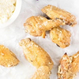 Garlic-Parmesan Chicken Wings Baked Recipe