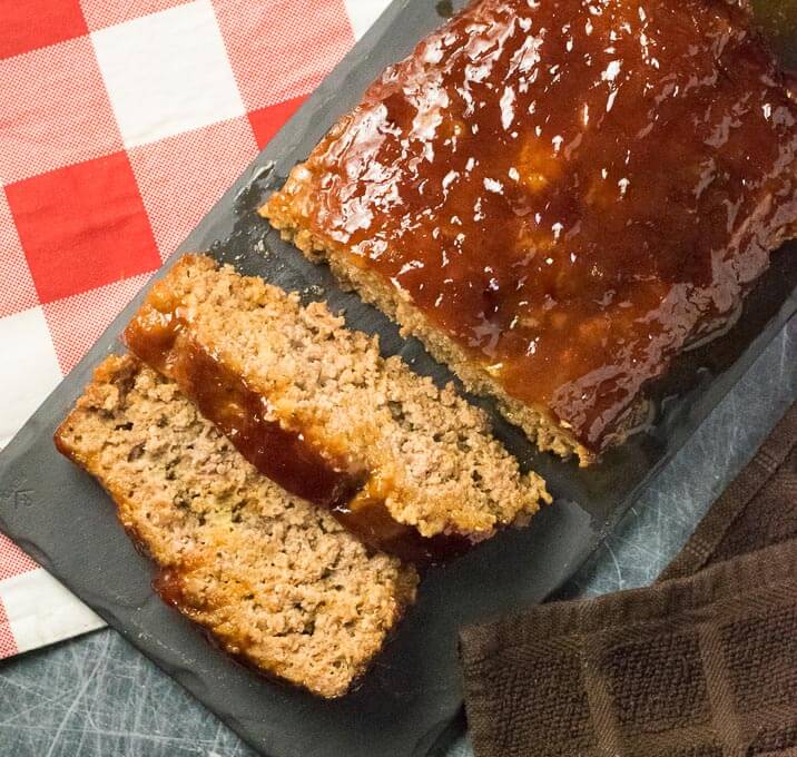 image of BBQ Meatloaf recipe by Fox Valley Foodie