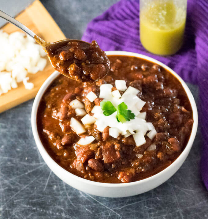 Best Venison Chili.