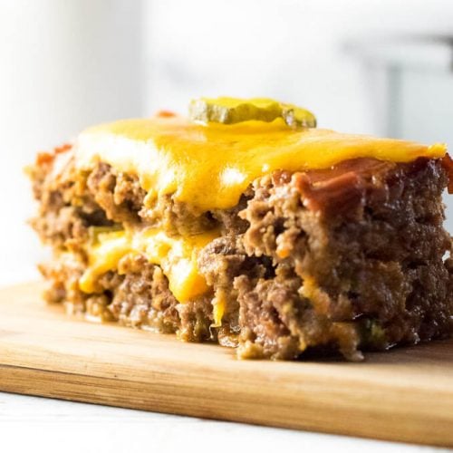 Best Cheeseburger Meatloaf