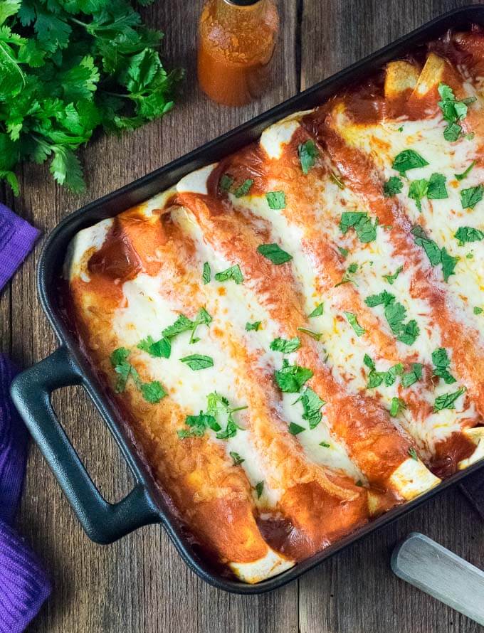 Black Bean Enchiladas