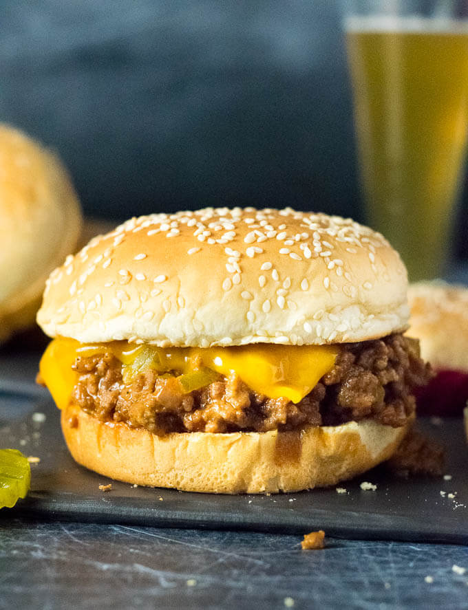 Cheeseburger Sloppy Joes recipe