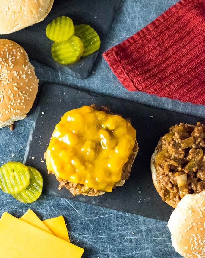 Cheeseburger Sloppy Joes.