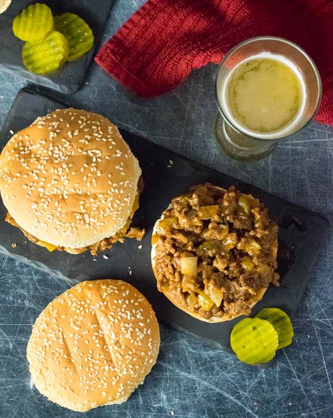 Easy Cheeseburger Sloppy Joes.