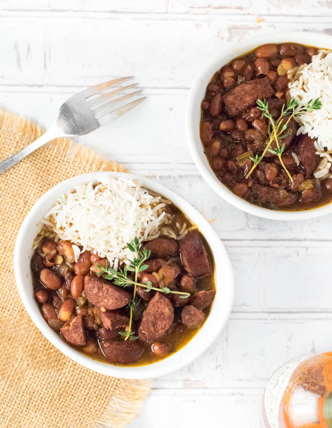 Instant Pot Red Beans and Rice Recipe