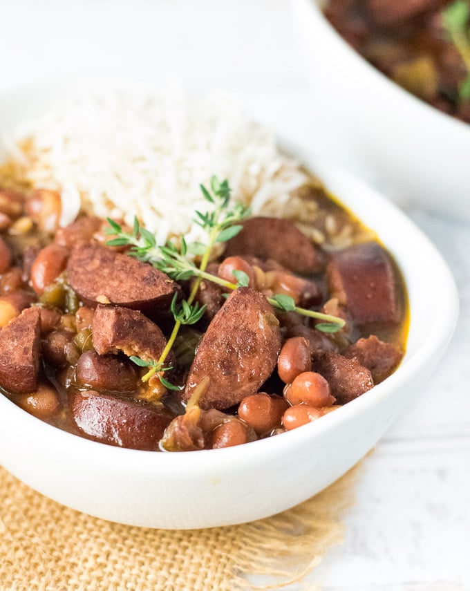 Instant Pot Red Beans and Rice 
