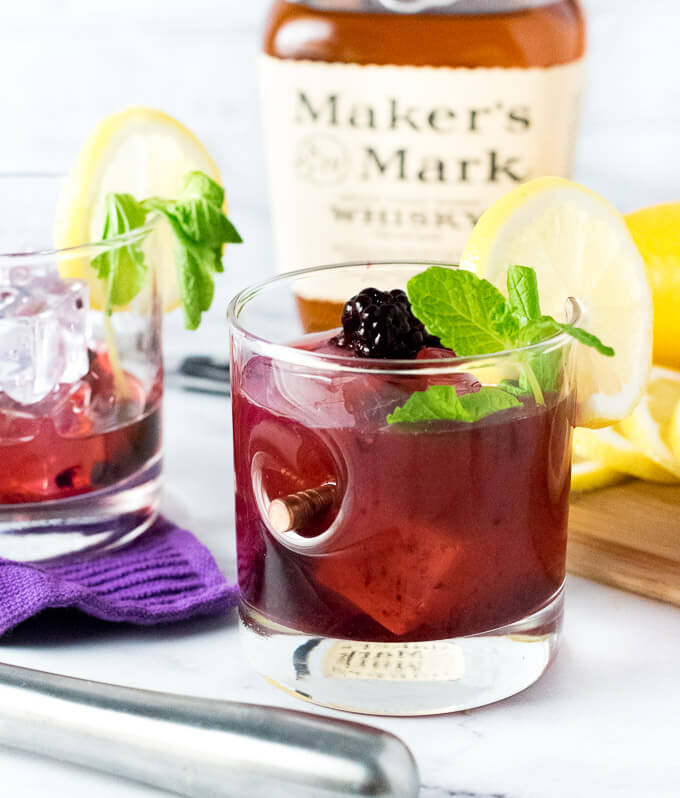 Blackberry Bourbon Lemonade