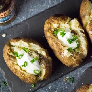 How to Grill Baked Potatoes