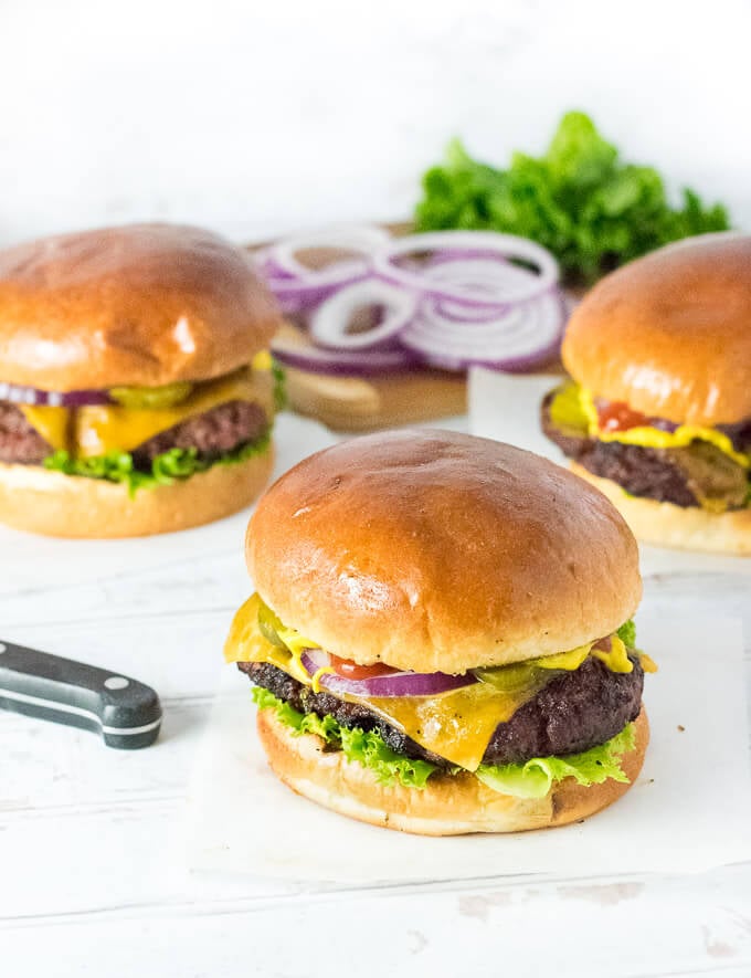 Grilled Burgers