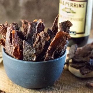 Homemade Beef Jerky Recipe in dehydrator or oven