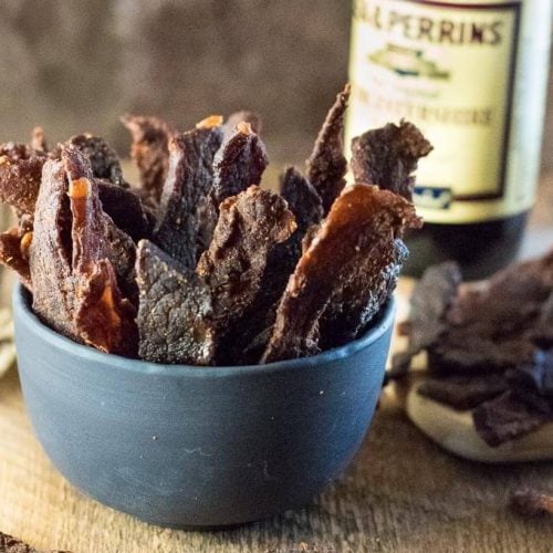 Homemade Beef Jerky Recipe in dehydrator or oven