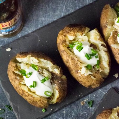 How to Grill Baked Potatoes - Fox Valley Foodie