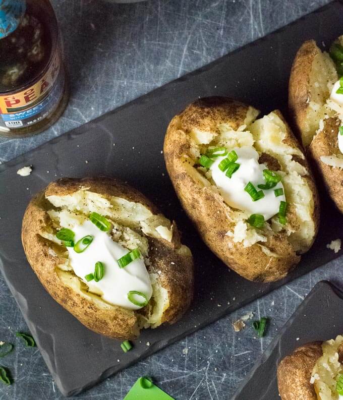 How to Grill Baked Potatoes