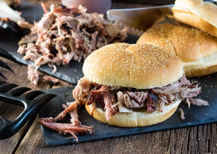 Smoked Pork Shoulder Pulled Pork with Carolina Style BBQ Sauce Fox Valley Foodie