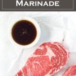 Grilled Steak Marinade recipe #grilled #steak #beef #marinade recipe #marinate #cookout