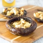 Baked portobello mushrooms recipe.