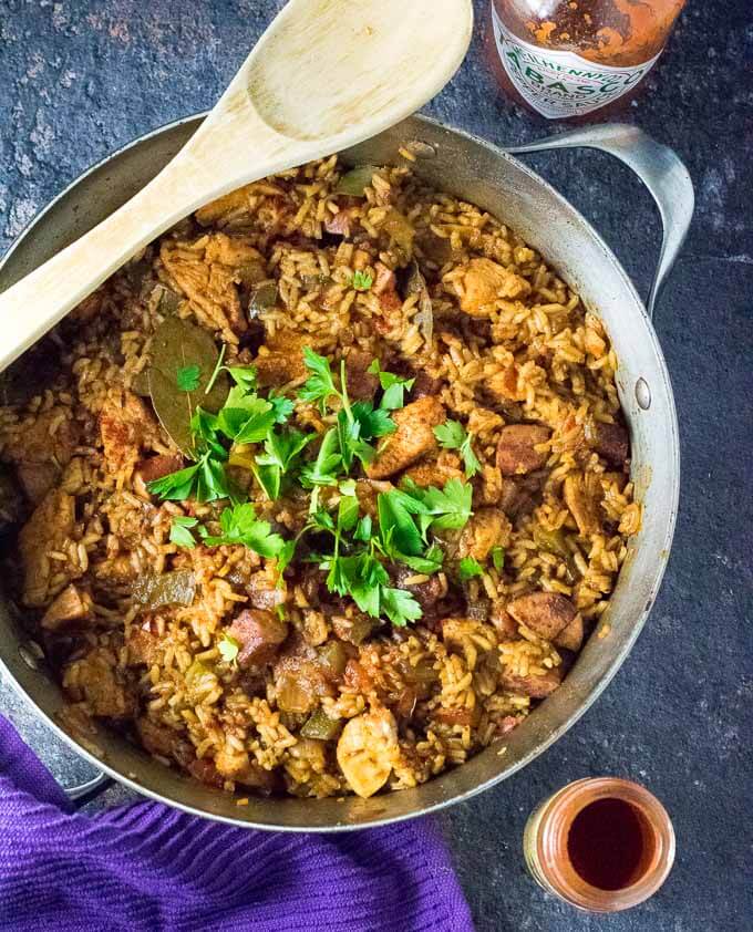 Chicken and Sausage Jambalaya Recipe