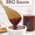 Homemade BBQ Sauce recipe #bbq #condiment #barbeque #easy