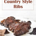 Grilled Country Style Ribs recipe #pork #grilled #grill #cookout #ribs #bbq
