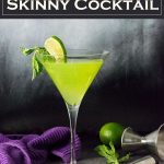 Mystery Melon Skinny Cocktail recipe #skinny #cocktail #drink #rum
