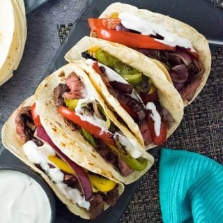 Grilled Steak Fajitas